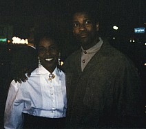 Pauletta and Denzel Washington