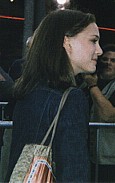 Natalie grinning
